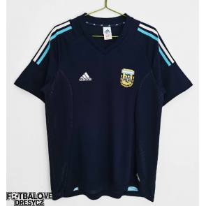 Argentina 2002 Retro Venkovní Dres Krátký Rukáv Argentina 2002 Retro Venkovní Dres Krátký Rukáv